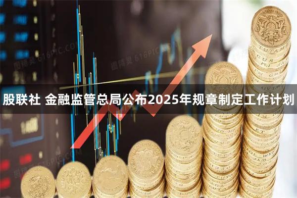 股联社 金融监管总局公布2025年规章制定工作计划